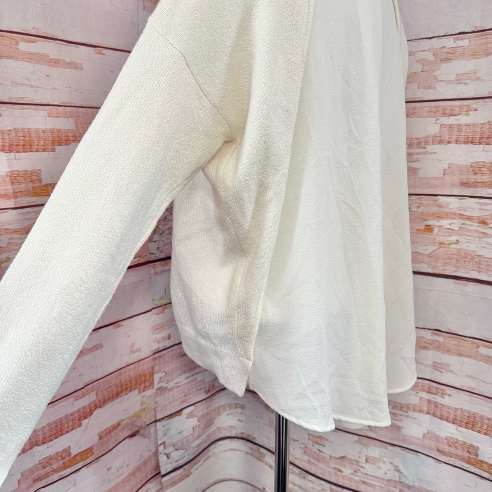 NEW Bass Inverted Pleat Back Sweater - Picture 4 of 6